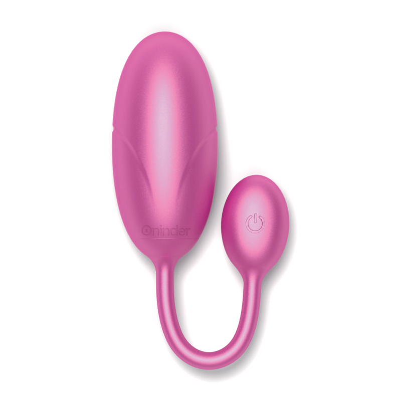 ONINDER - TOKYO PINK VIBRATING EGG 7.5 X 3.2 CM - FREE APP 