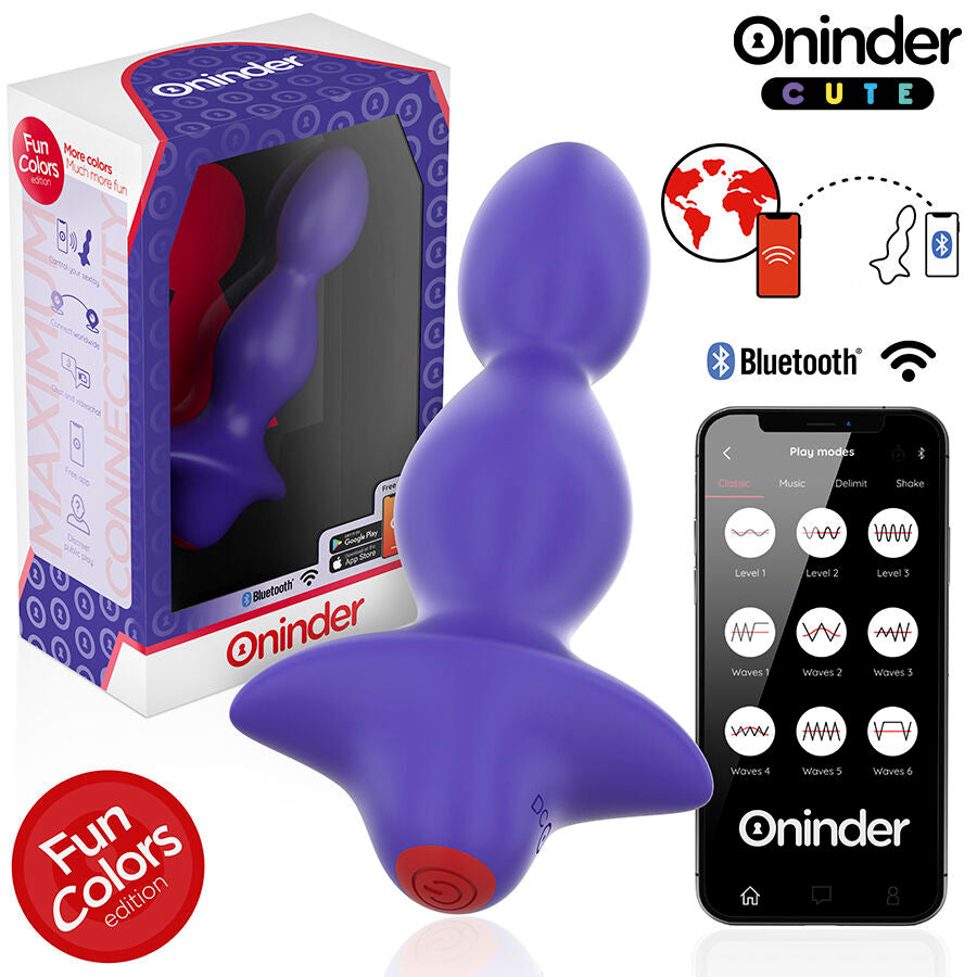 Vibrador Anal ONINDER CUTE – Estimulación Profunda con Control por App